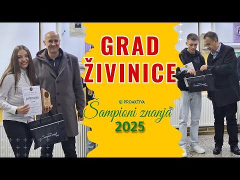 Grad Živinice  -  Šampioni znanja 2025