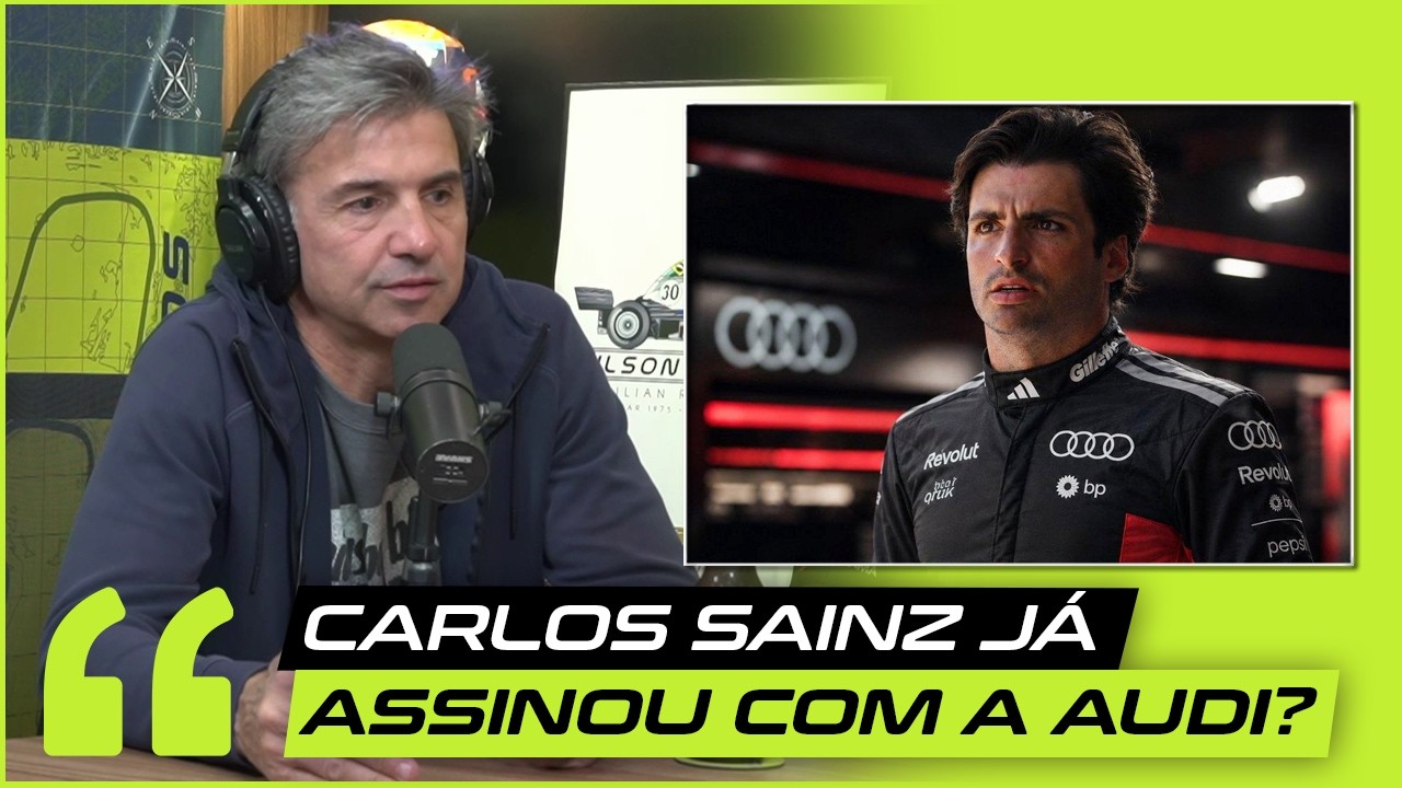 Rumores de Carlos Sainz na AUDI, em 2027, ganham força.