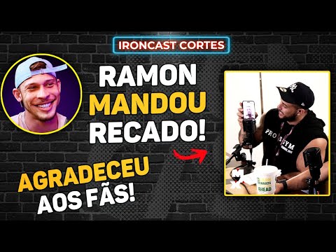 RAMON DINO MANDA RECADO AO VIVO NO PODCAST - IRONCAST CORTES