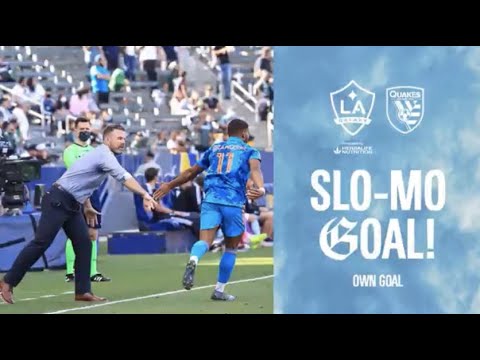 SLO-MO GOAL: Samuel Grandsir forces own goal to secure LA Galaxy win