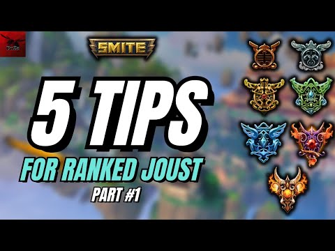 5 Joust Tips Randomly Constructed To Help You Win More Games Part #1 | Smite Ranked Joust
