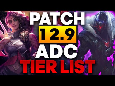 ADC TIER LIST PATCH 12.9 - The Calm Before The Storm