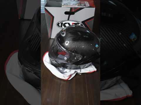 KYT NZ Race Carbon Helmet Unboxing #kyt #motorcycle #unboxing