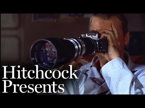 Thumbnail of the video: Jeff Gets A Closer Look - 'Rear Window' | Hitchcock Presents