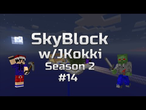 SkyBlock w/JKokki s2 #14 - Taas se Kokki kuolee..