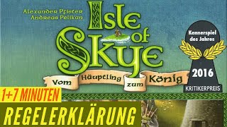 Isle of Skye Regeln Anleitung Kennerspiel des Jahres 2016 Brettspiel