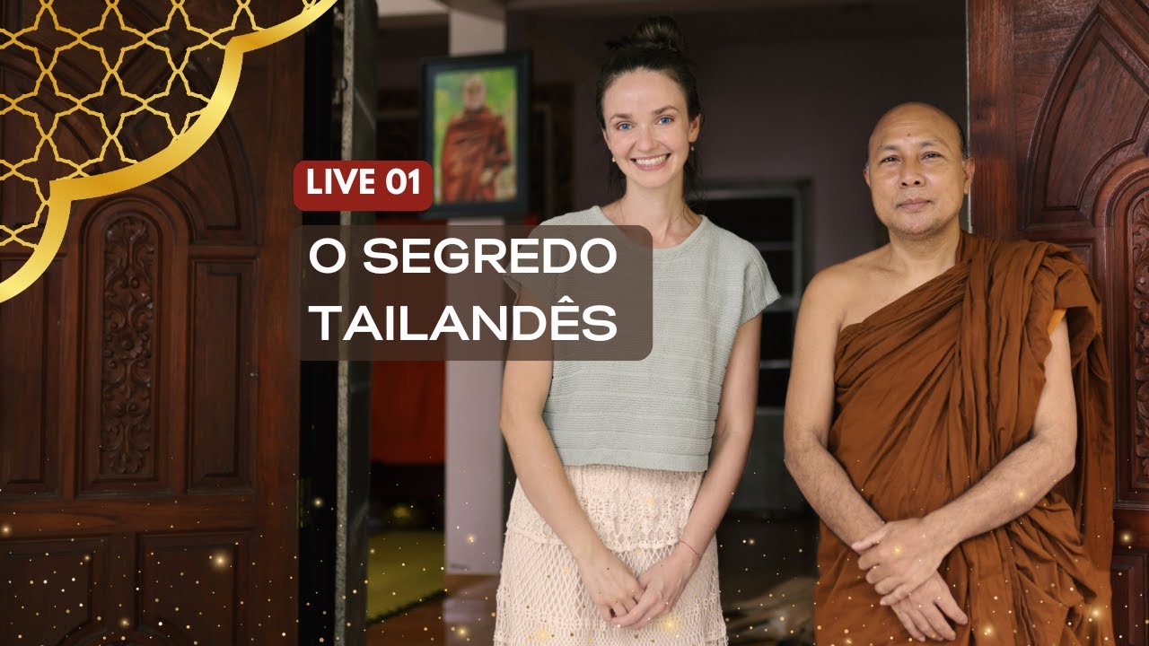 Live 01: O Segredo Tailandês Para Lidar Com Suas Emoções Sem Sofrimento ✨