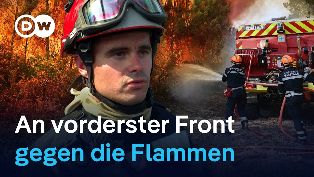 Frankreichs Kampf gegen die Waldbrände