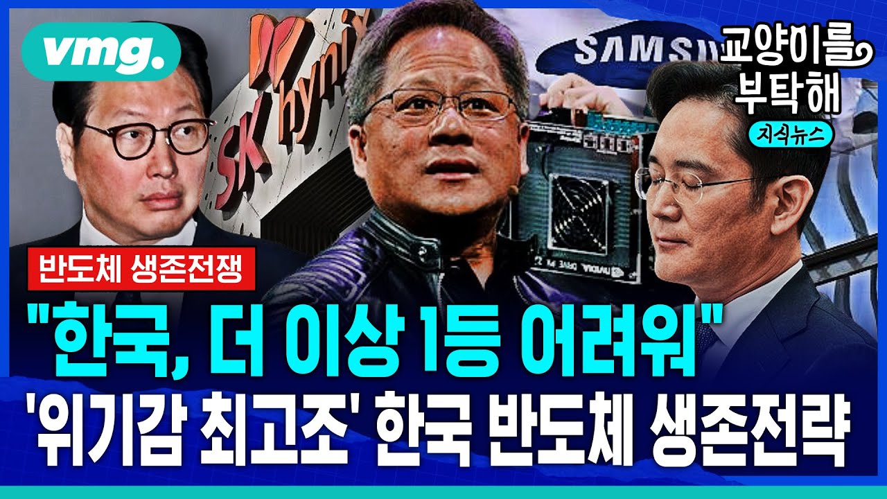 [지식뉴스] "한국, 더 이상 1등 어려워"...'위기감 최고조' 한국 반도체 생존전략② (ft.김태유 서울대 산업공학과 명예교수) / 교양이를 부탁해 / SBS