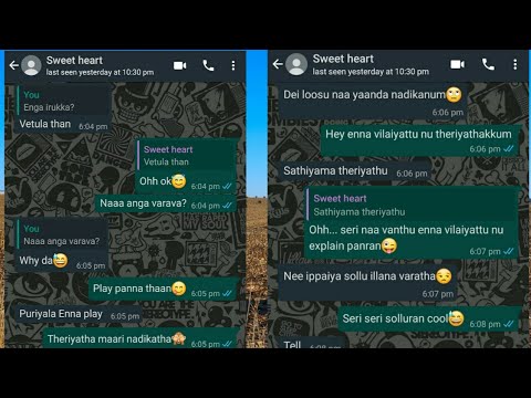 Tamil Lovers WhatsApp Chat Conversation Part 1