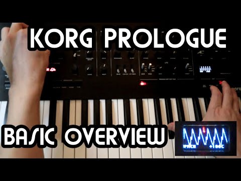 Basic Overview - Korg Prologue Tutorial