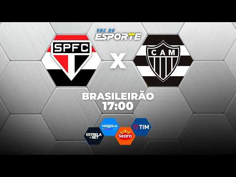 SÃO PAULO X ATLÉTICO-MG - AO VIVO | CAMPEONATO BRASILEIRO – 05/09/2026