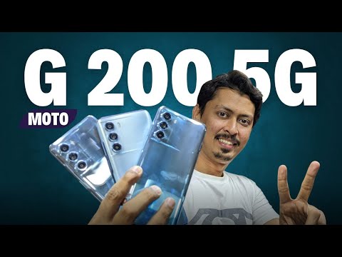 Moto G200 5G Snapdragon 888+ Camera 108 MP 144hz Screen High Voltage Mobile Phone