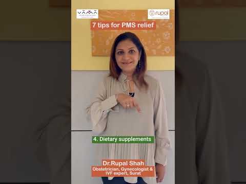 7 Tips for PMS relief, #shorts
