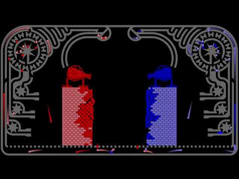 Castle Destruction 6 Marble Race in Algodoo -Marble Race Elimination