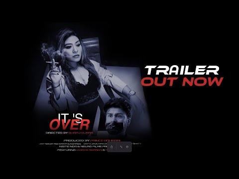 IT'S OVER(Official Trailer):Aarya Babbar,Rayya Labib l Short Film l Releasing on 8th Dec #gharcinema