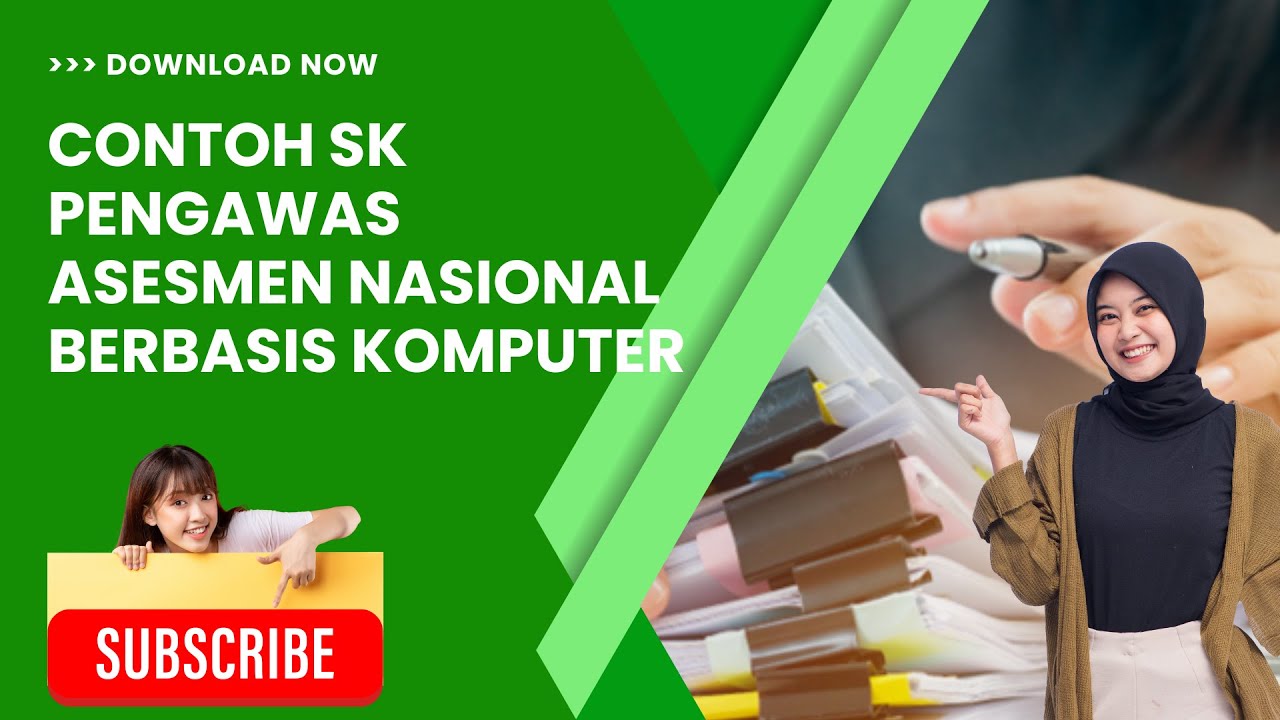 ANBK 2025 | Contoh SK Pengawas ANBK | Format Word & Mudah Diedit