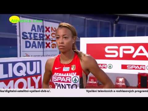 198 Dafne Schippers 100m FINAL Women's HD European Athletics Championships Amsterdam 2016