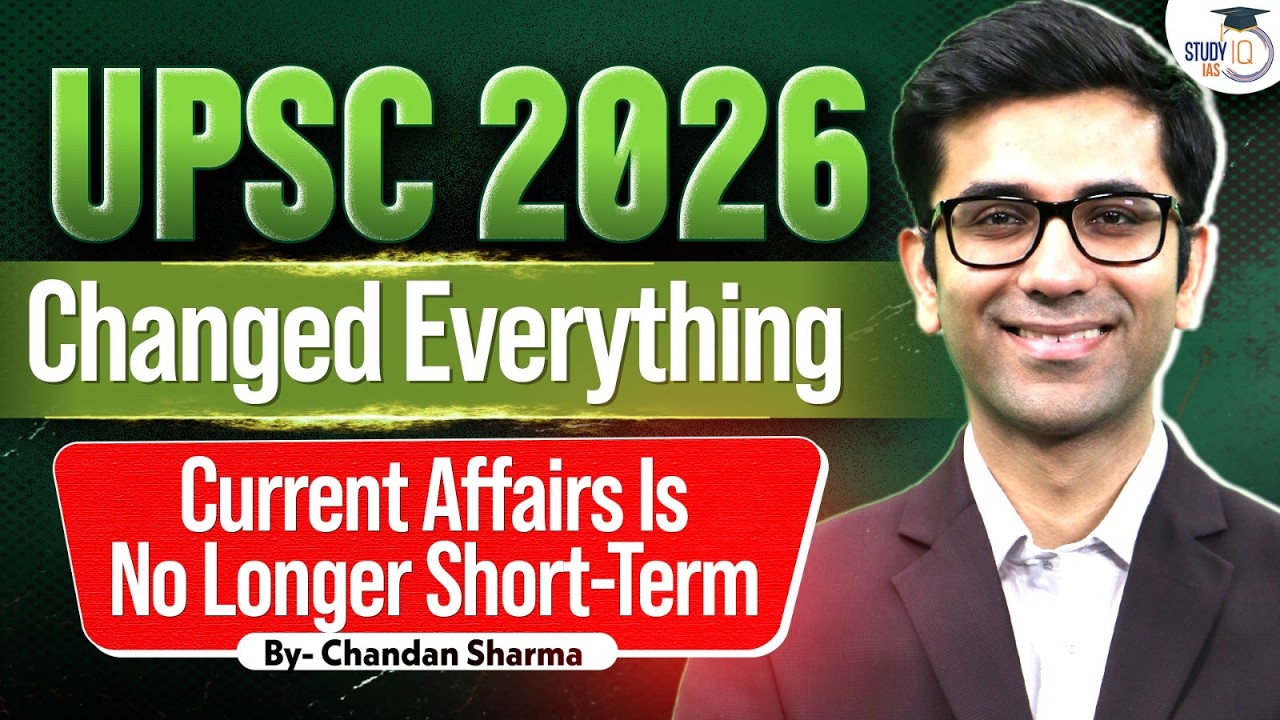 End of Short-Term Current Affairs for UPSC? | UPSC 2026 Analysis| By Chandan Sharma