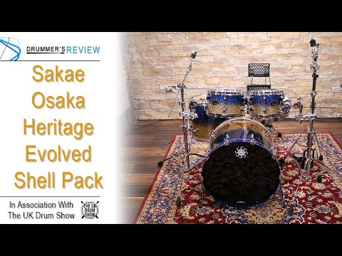 Drummer's Review (in association with The UK Drum Show) // Sakae Osaka Heritage Evolved Shell Pack