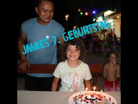 Jamies 7. Geburtstag auf Koh Lanta - Thailand