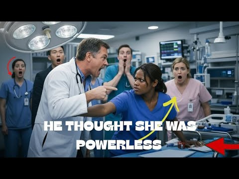 He Publicly Humiliated a Nurse in the ER — By Nightfall, His Career Was Over....