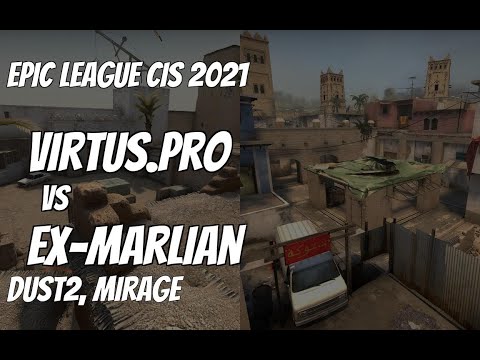 Virtus.pro vs ex-Marlian Recap /  at EPIC League CIS 2021