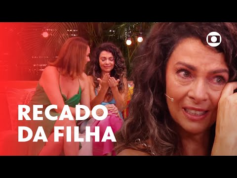Claudia Ohana se emociona com recado da filha e relembra 'Vamp' 🦇 | É De Casa | TV Globo