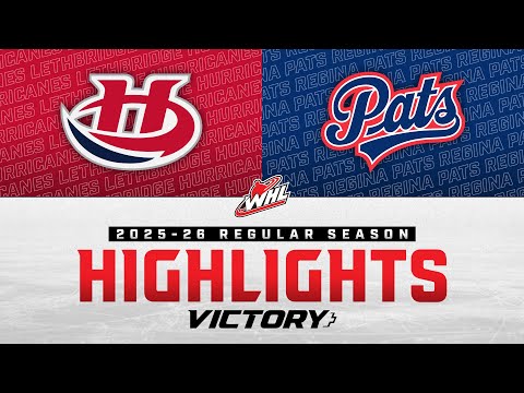 Lethbridge Hurricanes at Regina Pats 10/22 | WHL Highlights 2025-26