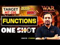 Functions OneShot JEE 2026 | Timestamps & Chapters for Target NIT CSE | JEE Maths by Kiran Sir