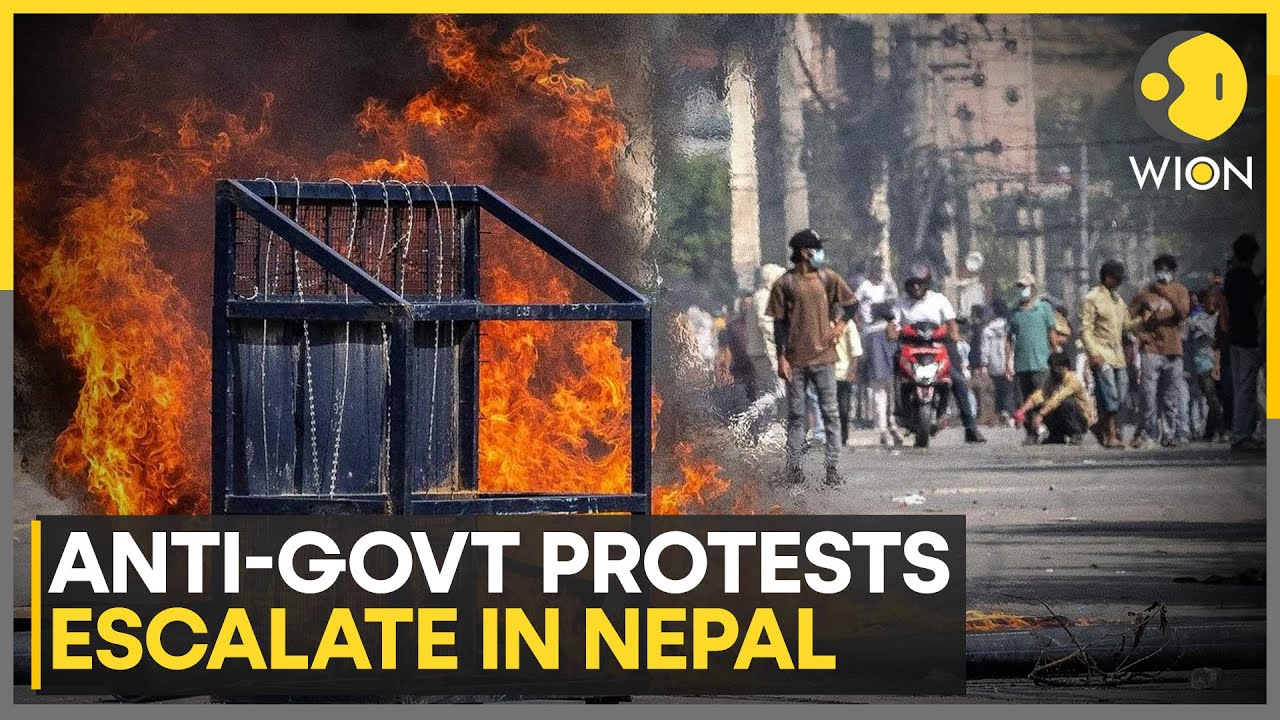 Nepal Protest: Youth Protest Against Corruption And Economic Stagnation | WION