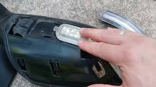Upgrading side mirror turn signals on an '08 Nissan Altima - Don't risk it!