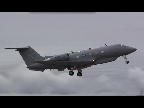 Italian Air Force Gulfstream III Takeoff