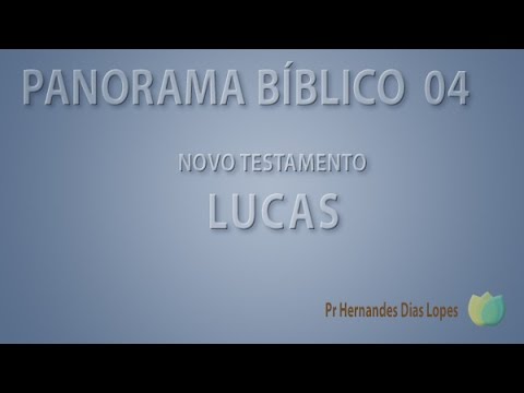 Pr Hernandes Dias Lopes - Biblical Panorama - NT Class 04