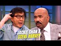 Jackie Chan Shows Steve Harvey THE HOLE In His Head