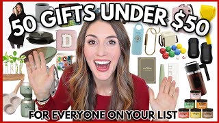 50 Gifts Under $50 for everyone on your list (you've gotta see these!)