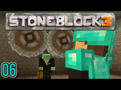 Minecraft: StoneBlock 3 Ep. 6 - Crushing It