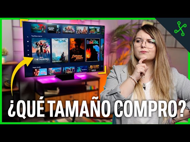 Así puedes ELEGIR EL TAMAÑO PERFECTO DE TV para tu salón | TCL C805