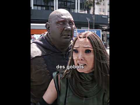 Drax veux attaquer un mec a Los Angeles VF / Les Gardiens de la Galaxie Joyeuses Fêtes 2022 #shorts