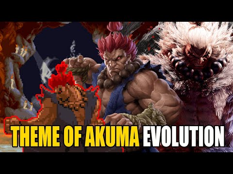 Evolution of Akuma's Theme from Street Fighter 2 | 1994 - 2024 (4K)