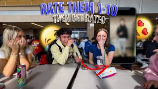 RATE THEM 1-10 THEN RATE YOURSELF 🤔! (Highschool Edition) Pt. 2