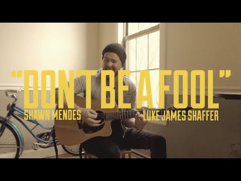 SHAWN MENDES - Don't Be A Fool Live Acoustic Cover by Luke James Shaffer