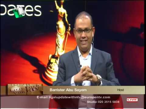 Legal Updates with NTV S1 291119