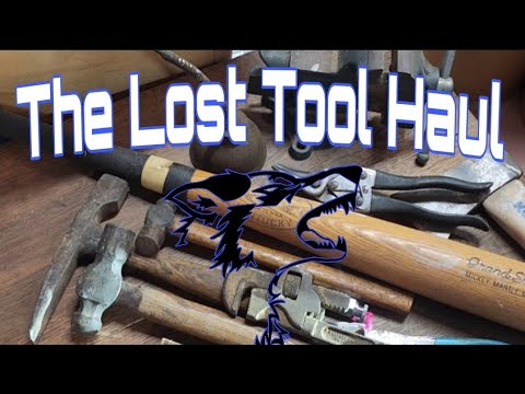 #119 🔧The Lost Tool Haul🔧 Workshop update (look-see into our 1st estate sale finds of this year)