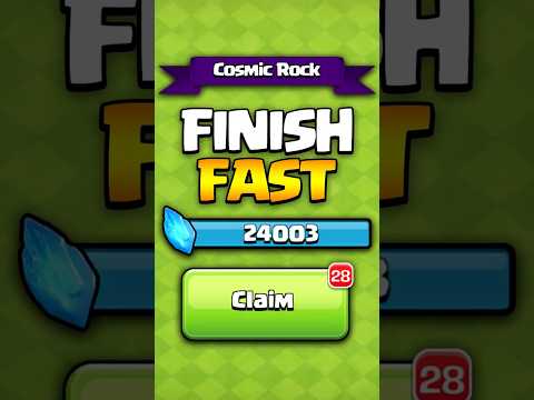 Fast Way to Complete the Cosmic Rock Event (Clash of Clans)