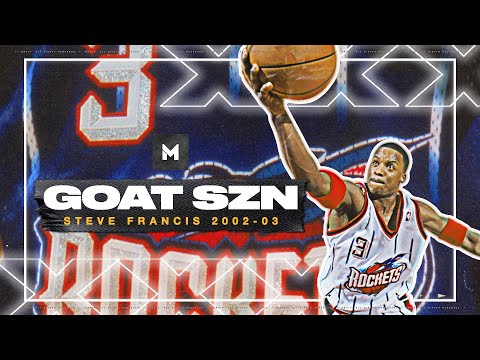 When 2002-03 Steve Francis Was STEVIE FRANCHISE! 🚀 | GOAT SZN