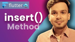 Insert() Method in Dart | Flutter | Hindi