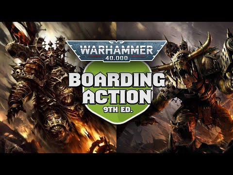NEW Boarding Action Gameplay Warhammer 40k 9th Edition Battle Report Ep 276