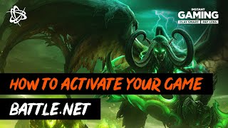 How to activate your game on Battle.net