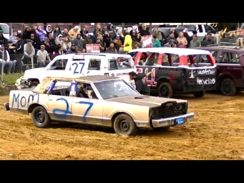 Heat 2 CRAZY MWFA Street Stock Demolition Derby New Alexandria Championship September 6th 2025 W&W